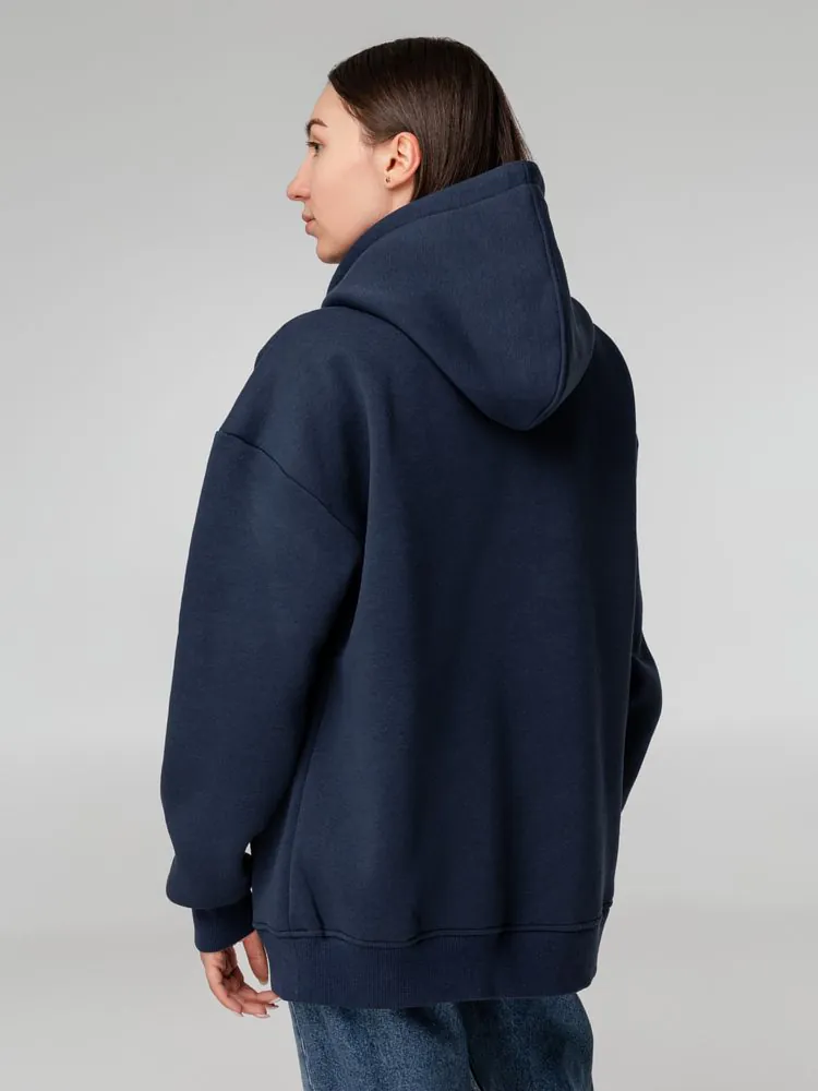 Худи Kulonga Oversize, темно-синее арт.14101.40