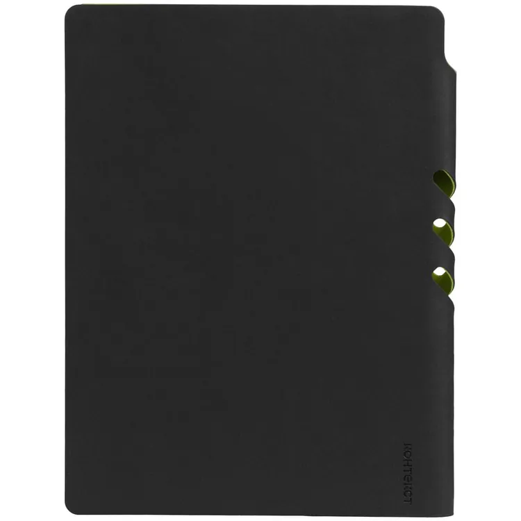 Ежедневник Flexpen Black, недатированный, черный с зеленым арт.13087.39