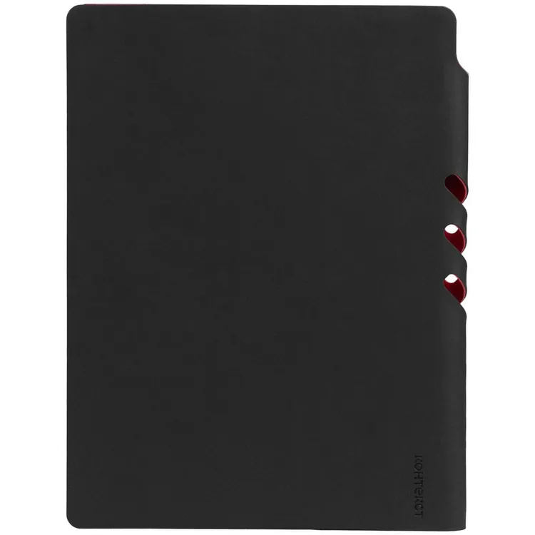 Ежедневник Flexpen Black, недатированный, черный с красным арт.13087.35