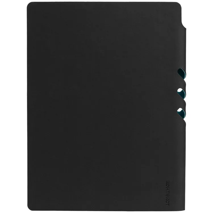 Ежедневник Flexpen Black, недатированный, черный с бирюзовым арт.13087.30