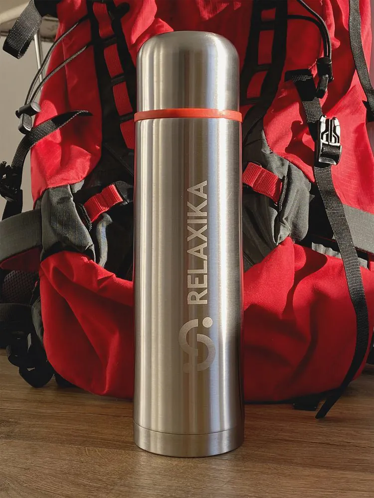 Термос Relaxika 1000, стальной арт.13178.10
