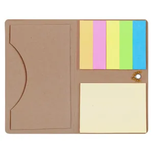 Футляр для визитки Eco Holder со стикерами, крафт арт.5598.66