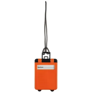 Бирка для багажа Trolley, оранжевая арт.5603.20
