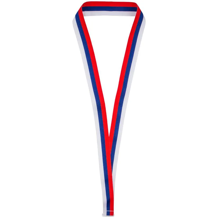 Лента для медали с пряжкой Ribbon, триколор арт.34358.45