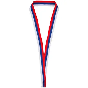 Лента для медали с пряжкой Ribbon, триколор арт.34358.45