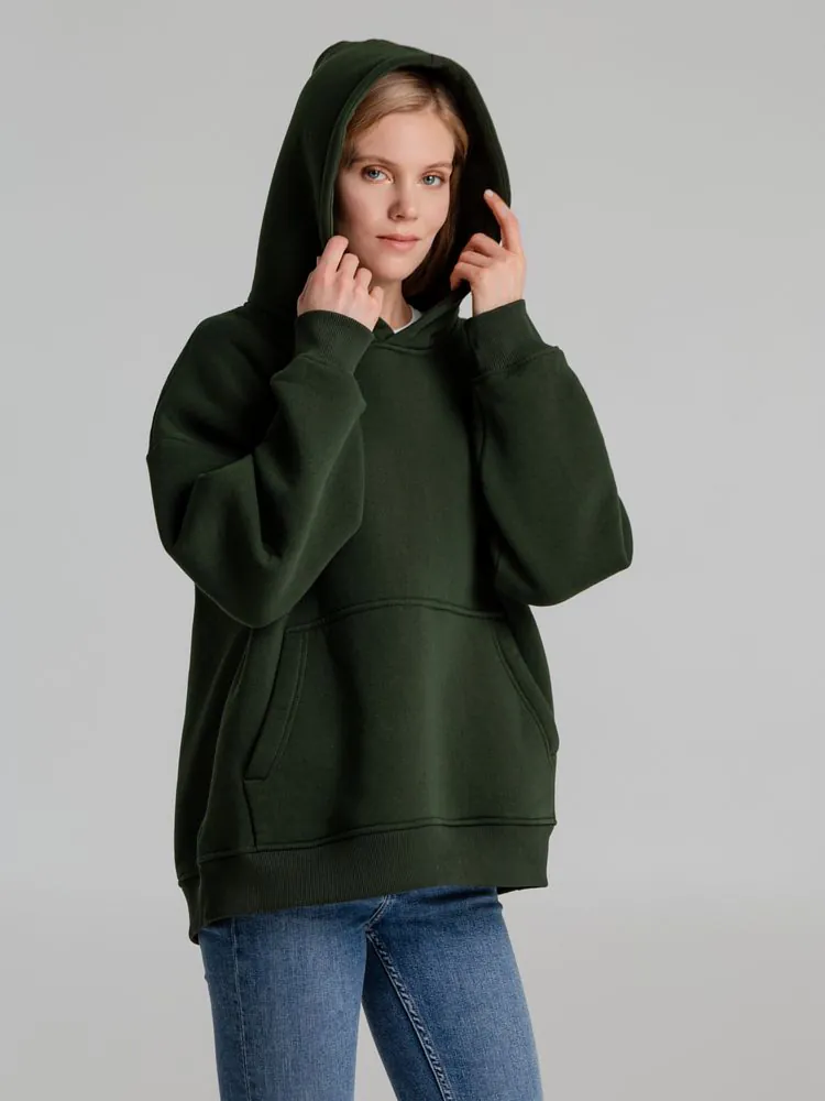 Худи Kulonga Oversize, темно-зеленый (хаки) арт.14101.99