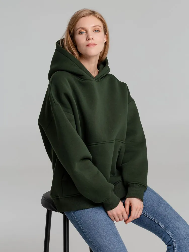 Худи Kulonga Oversize, темно-зеленый (хаки) арт.14101.99