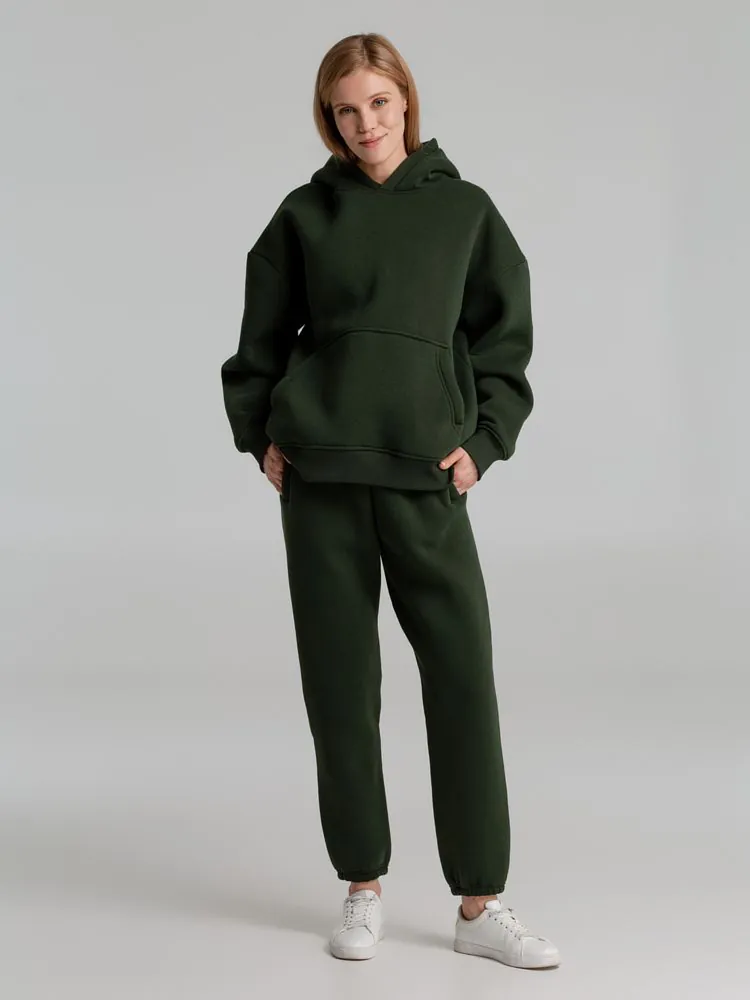 Худи Kulonga Oversize, темно-зеленый (хаки) арт.14101.99