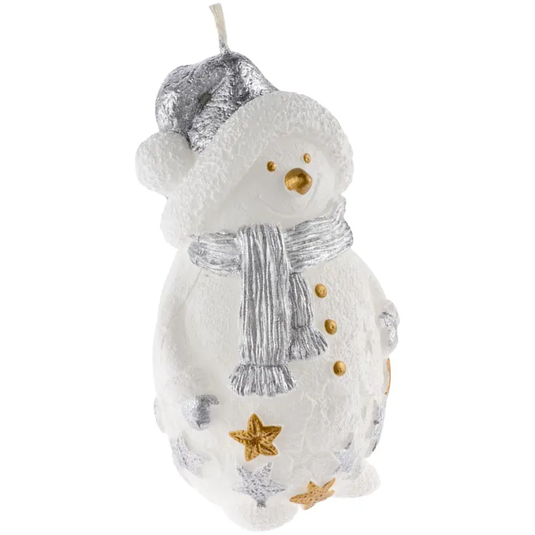 Свеча Christmas Twinkle, снеговик арт.15826