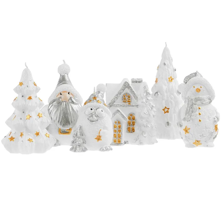 Свеча Christmas Twinkle, снеговик арт.15826