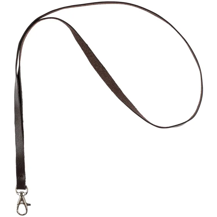 Лента для бейджа Leather Long арт.14005