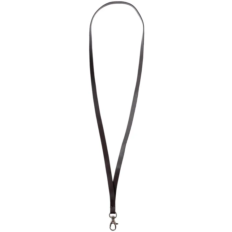 Лента для бейджа Leather Long арт.14005