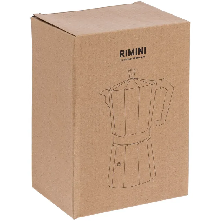 Гейзерная кофеварка Rimini, в коробке арт.13402.00