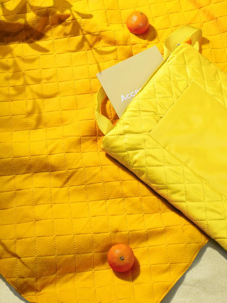 Плед для пикника Soft & Dry, желтый арт.5624.80