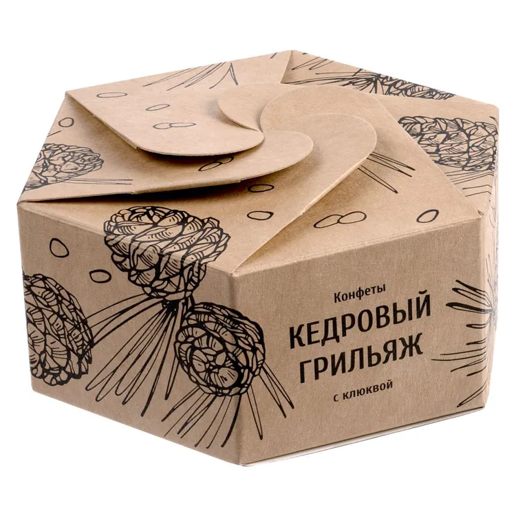 Конфеты &laquo;Мягкий кедровый грильяж&raquo; с клюквой арт.13646.00