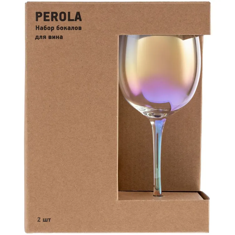 Набор из 2 бокалов для красного вина Perola арт.15908.00