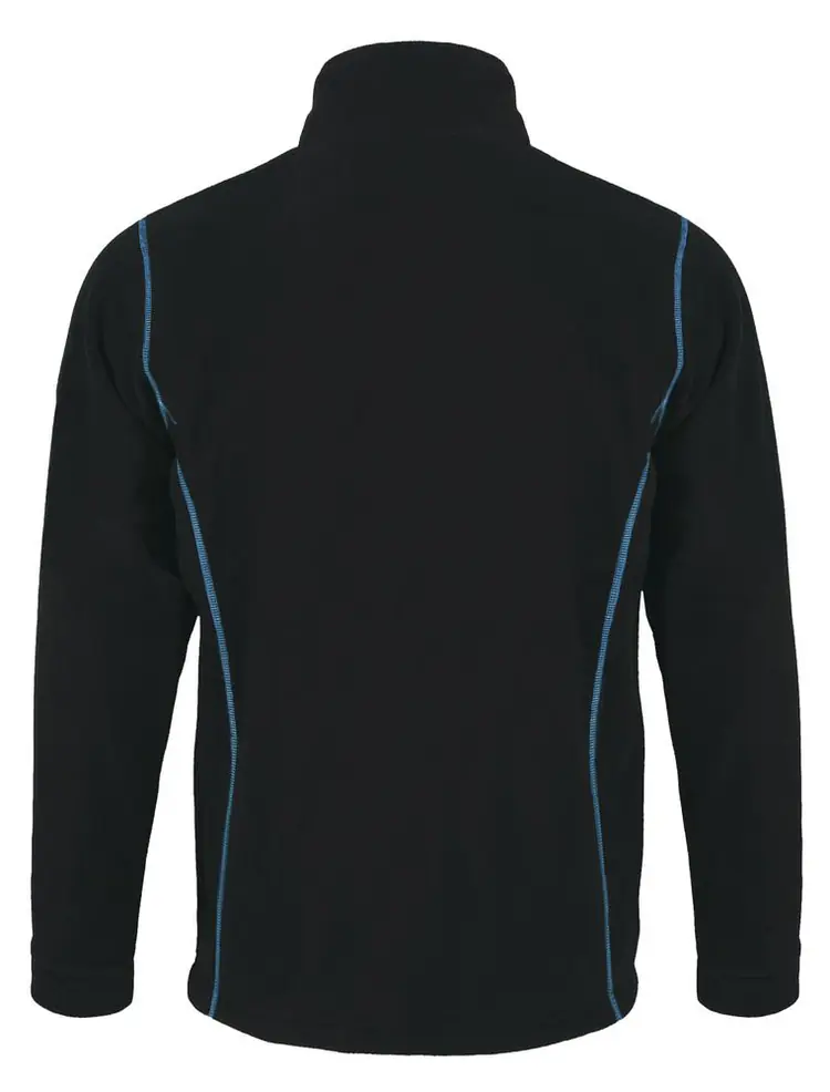 Куртка мужская Nova Men 200, черная с ярко-голубым арт.5849.34