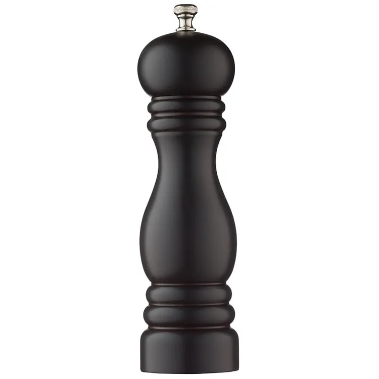 Мельница для перца Wood, большая, черная арт.22027
