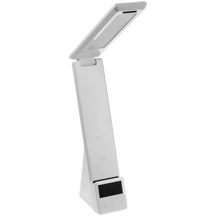 Лампа с беспроводной зарядкой смартфона и часов Powerack, белая арт.13759.60