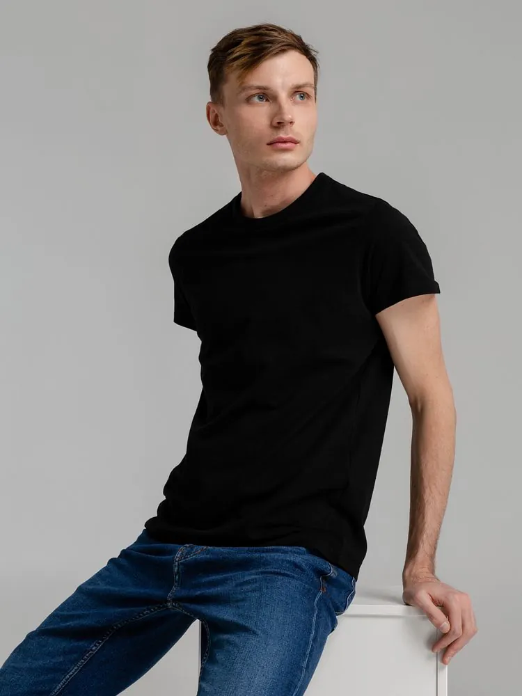 Футболка мужская Regent Fit 150, черная арт.5973.30