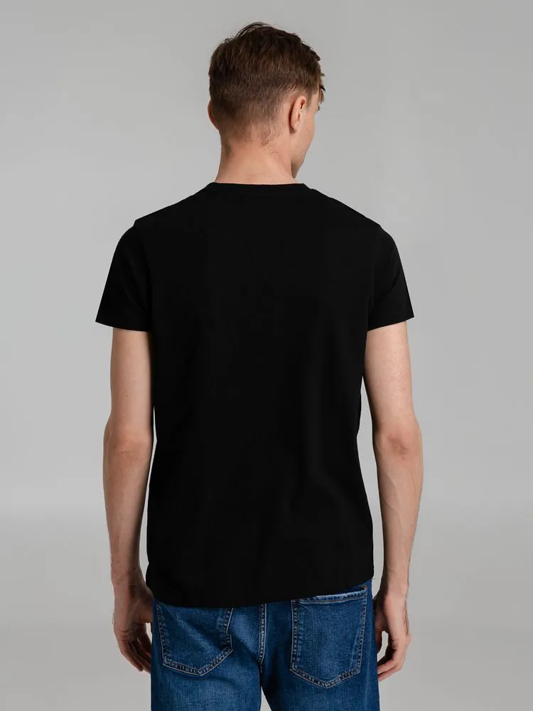 Футболка мужская Regent Fit 150, черная арт.5973.30