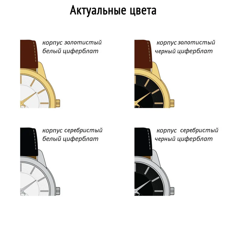 Часы наручные Zeit Premium на заказ арт.18907.01