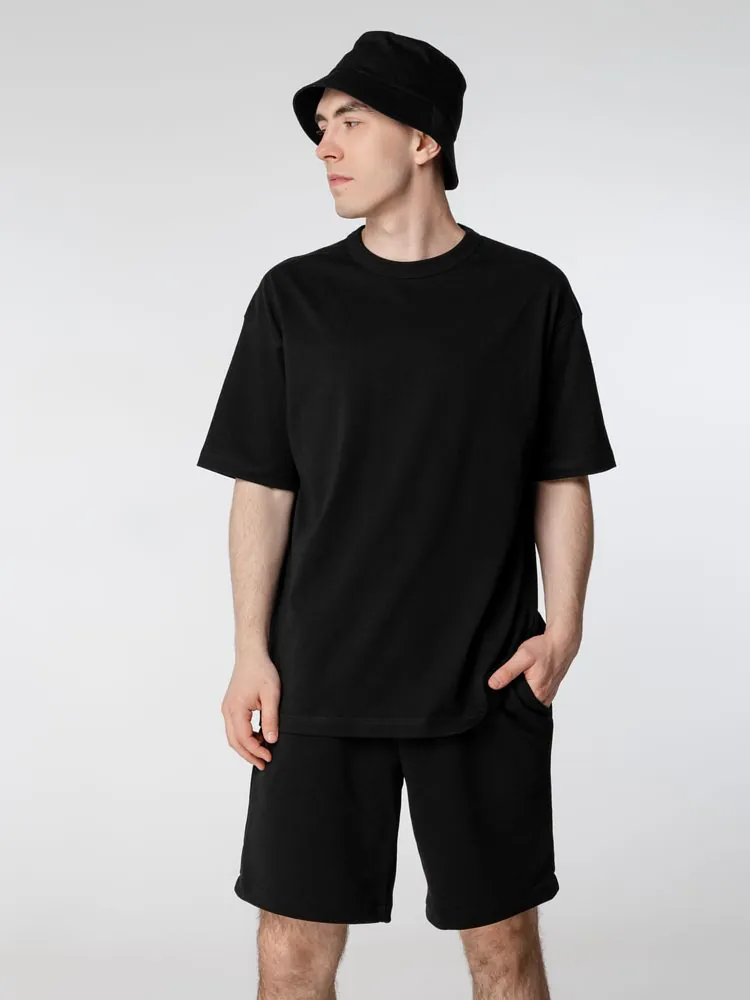Футболка оверсайз мужская Boxy Men, черная арт.03806309