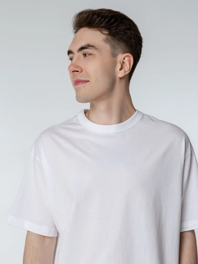 Футболка оверсайз мужская Boxy Men, белая арт.03806102