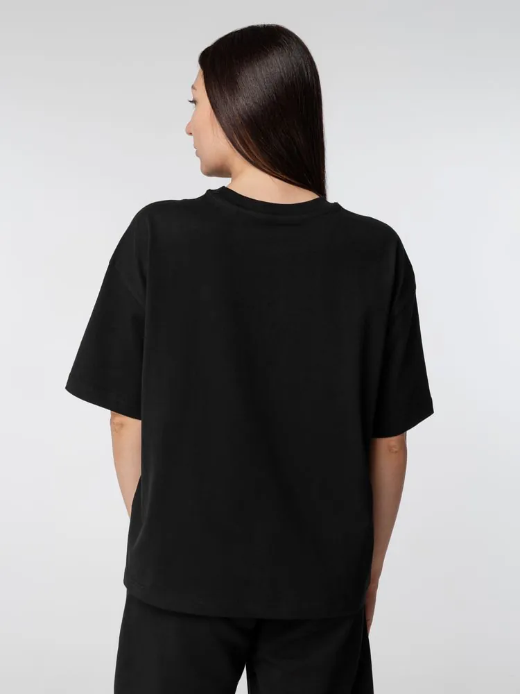 Футболка оверсайз женская Boxy Women, черная арт.03807309