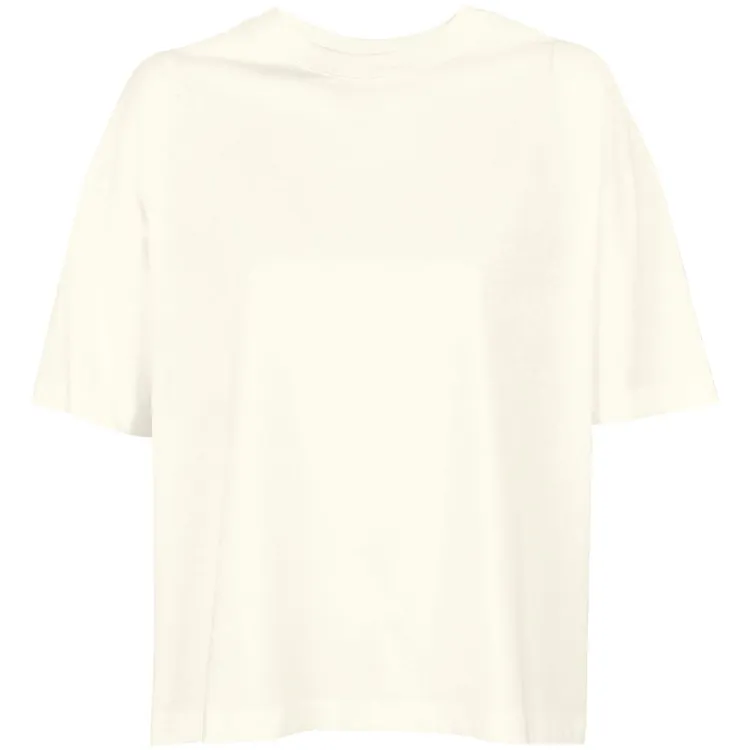 Футболка оверсайз женская Boxy Women, молочно-белая арт.03807104