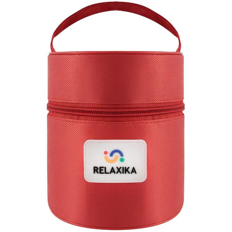 Термос для еды Relaxika 500, в чехле, стальной арт.13869.10