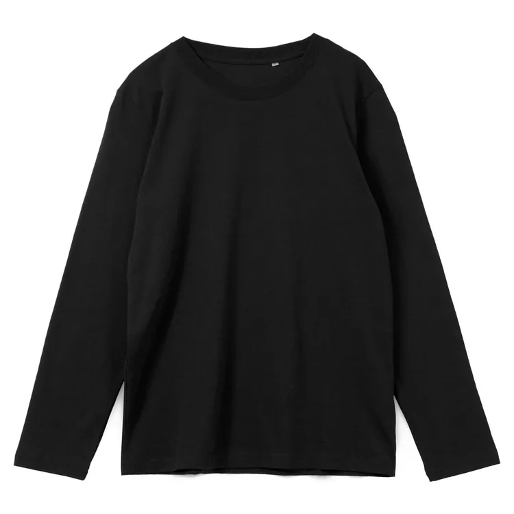 Футболка с длинным рукавом Lehta, черная арт.14215.30