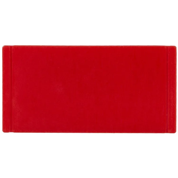 Лейбл из ПВХ Dzeta, XS, красный арт.13916.50