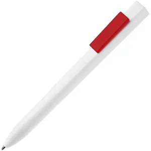 Ручка шариковая Swiper SQ, белая с красным арт.17522.65