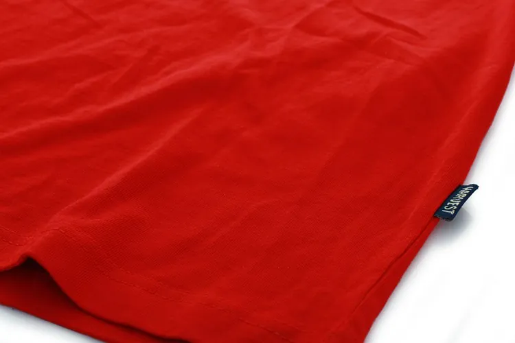 Футболка мужская American T, красная арт.6550.50
