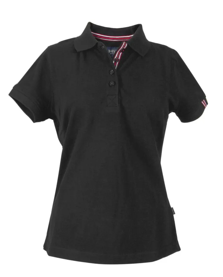 Рубашка поло женская Avon Ladies, черная арт.6553.30