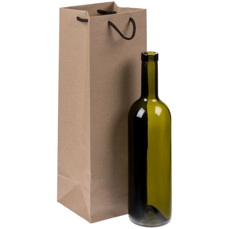 Пакет под бутылку Vindemia, крафт арт.75556.00