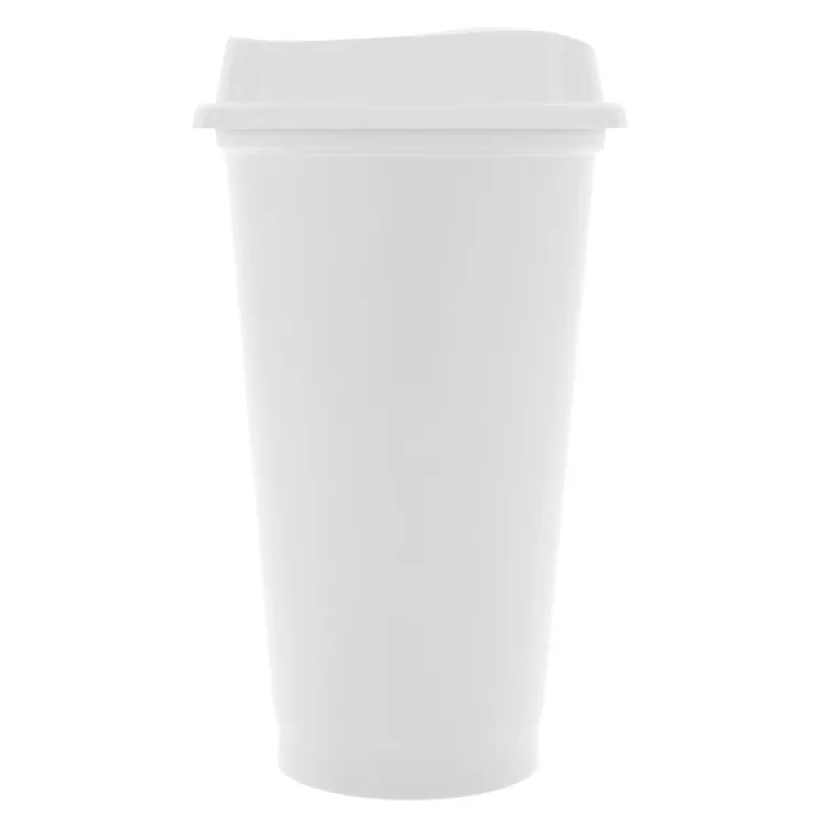 Стакан с крышкой Color Cap White, белый арт.20997.60