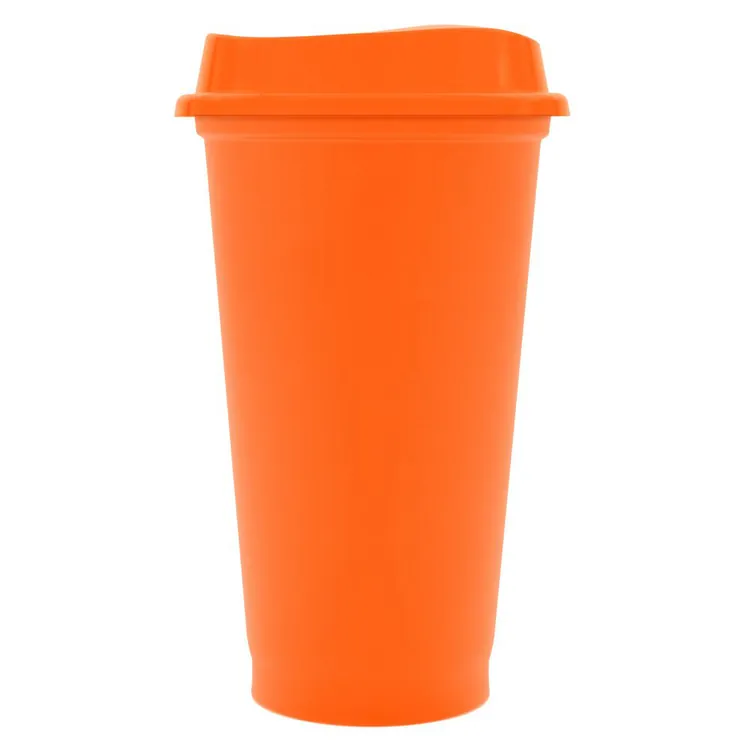 Стакан с крышкой Color Cap, оранжевый арт.20998.20