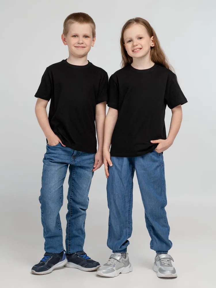 Футболка детская Regent Kids 150, черная арт.1886.30