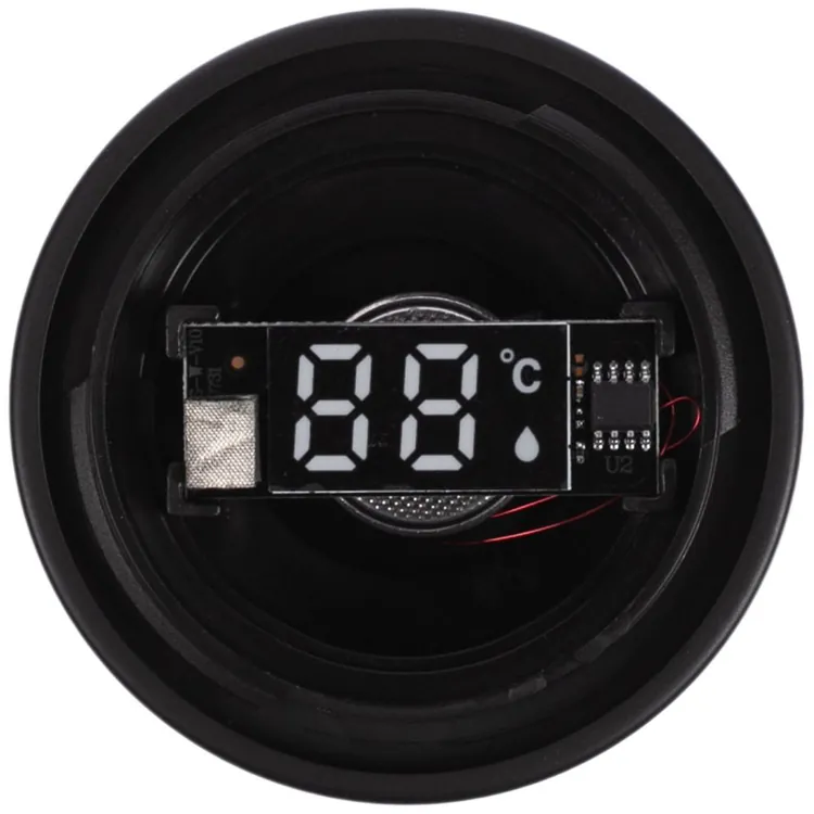 Смарт-бутылка с заменяемой батарейкой Long Therm, черная арт.14314.30