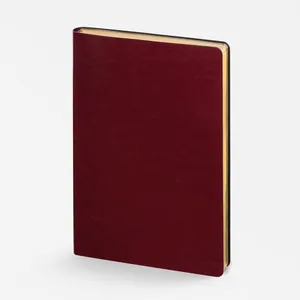 Ежедневник Nebraska Flex, недатированный, бордовый с золотистым арт.22008.50