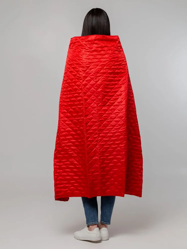 Плед-пончо для пикника SnapCoat, красный арт.14251.50