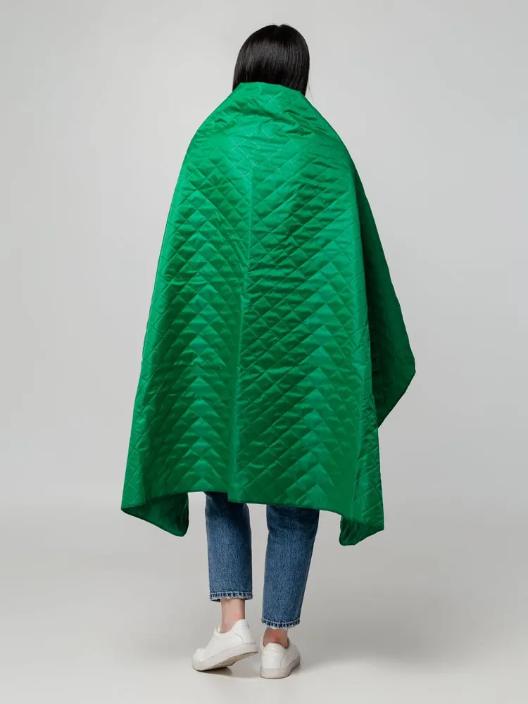 Плед-пончо для пикника SnapCoat, зеленый арт.14251.90