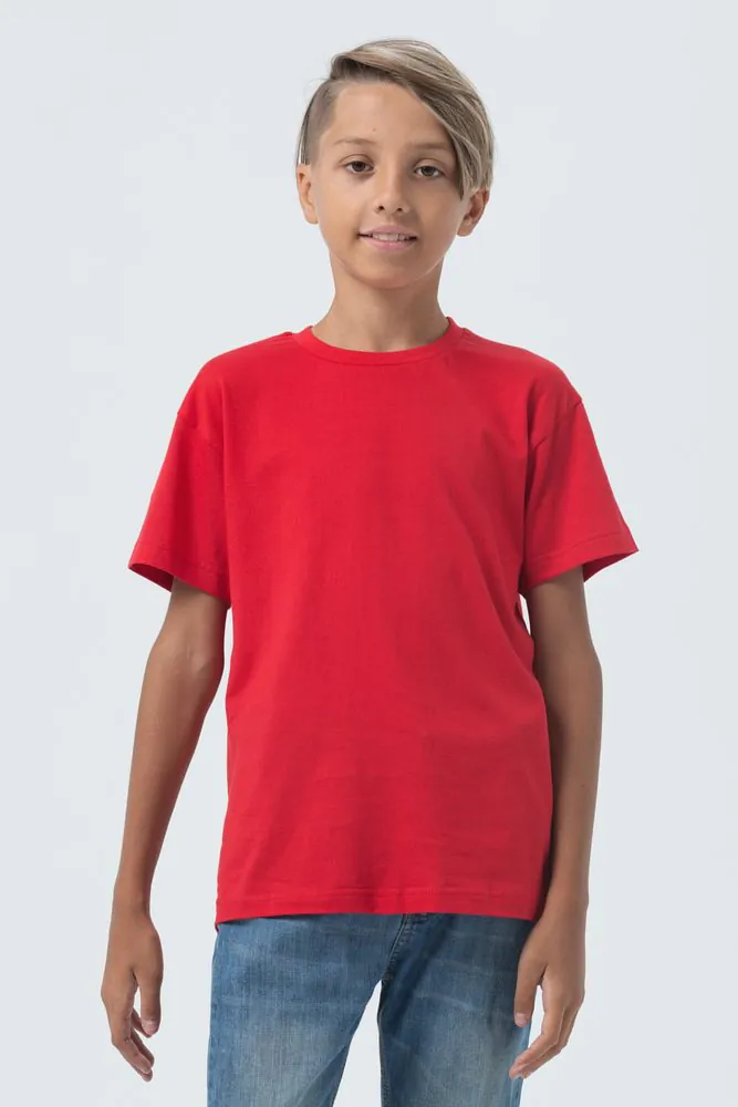 Футболка детская Regent Fit Kids, красная арт.6645.50