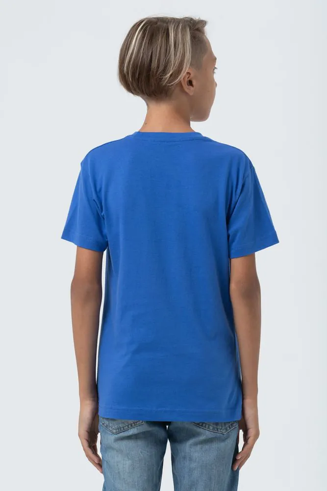 Футболка детская Regent Fit Kids, ярко-синяя (royal) арт.6645.44
