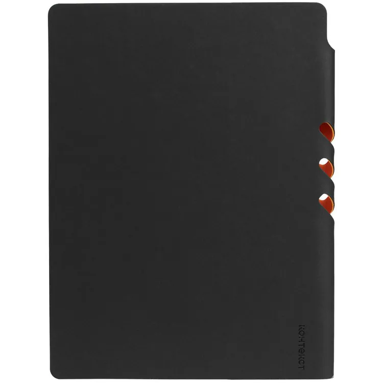 Ежедневник Flexpen Black, недатированный, черный со светло-оранжевым арт.13087.23