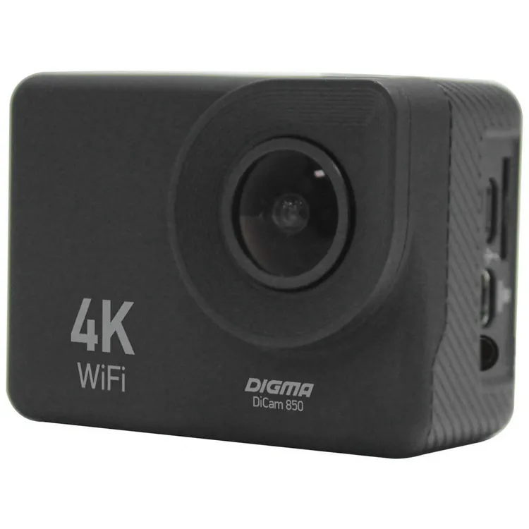 Экшн-камера Digma DiCam 850, черная арт.14385
