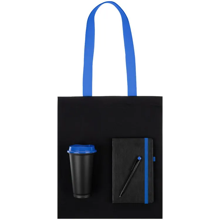 Набор Velours Bag, черный с синим арт.15205.34