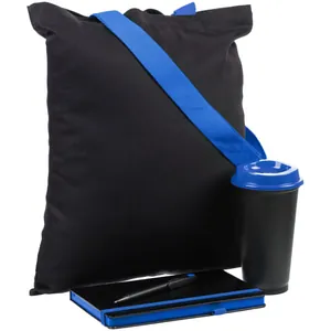 Набор Velours Bag, черный с синим арт.15205.34